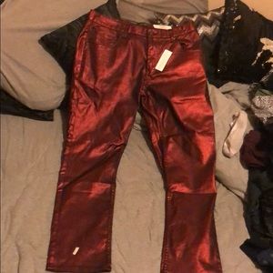 I.N.C (Macy’s) red sparkle jeans
